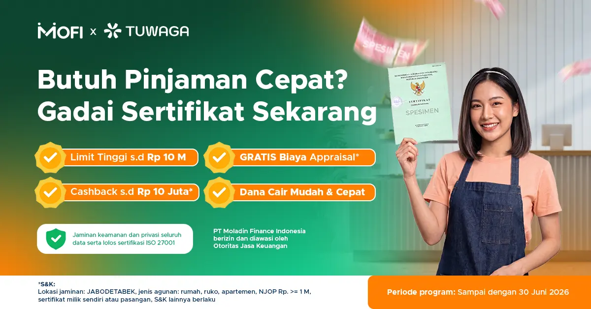 Gadai sertifikat rumah promo cashback hingga Rp. 10 juta Gadai sertifikat rumah promo cashback hingga Rp. 10 juta